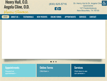 Tablet Screenshot of henryhull.com